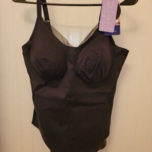 NWT Honeylove Cami Bodysuit - Black XL